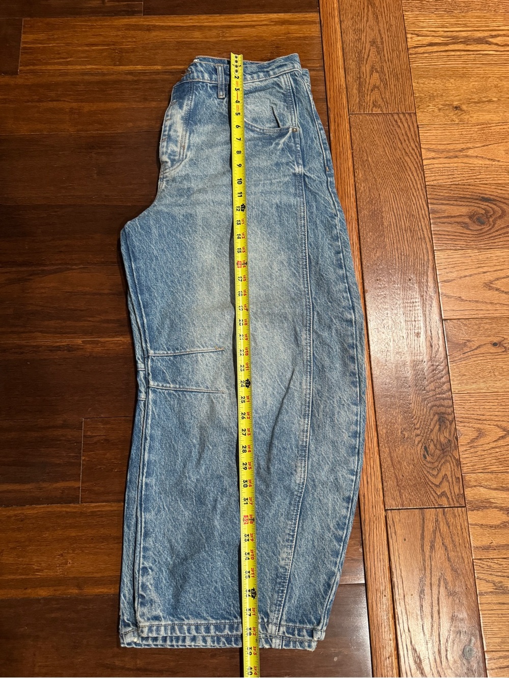 We the Free Good Luck Mid Rise Barrel Leg Jeans - Picture 16 of 17